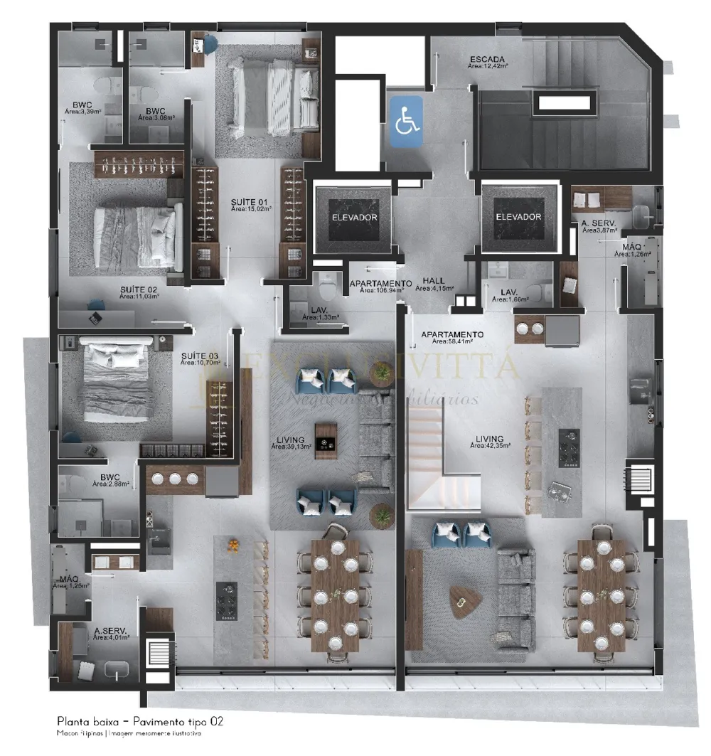 Apartamento para Venda no bairro Centro em Balneário Camboriú