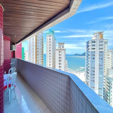 Apartamento mobiliado QUADRA MAR e VISTA MAR 