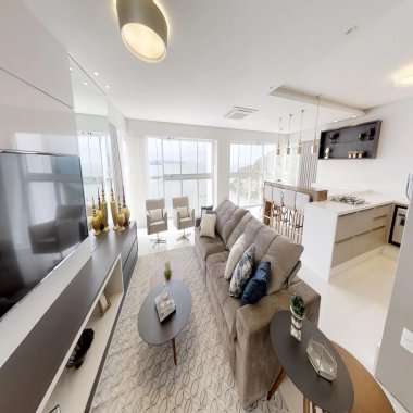 Apartamento pronto para morar na FRENTE MAR, simplesmente MARAVILHOSO!